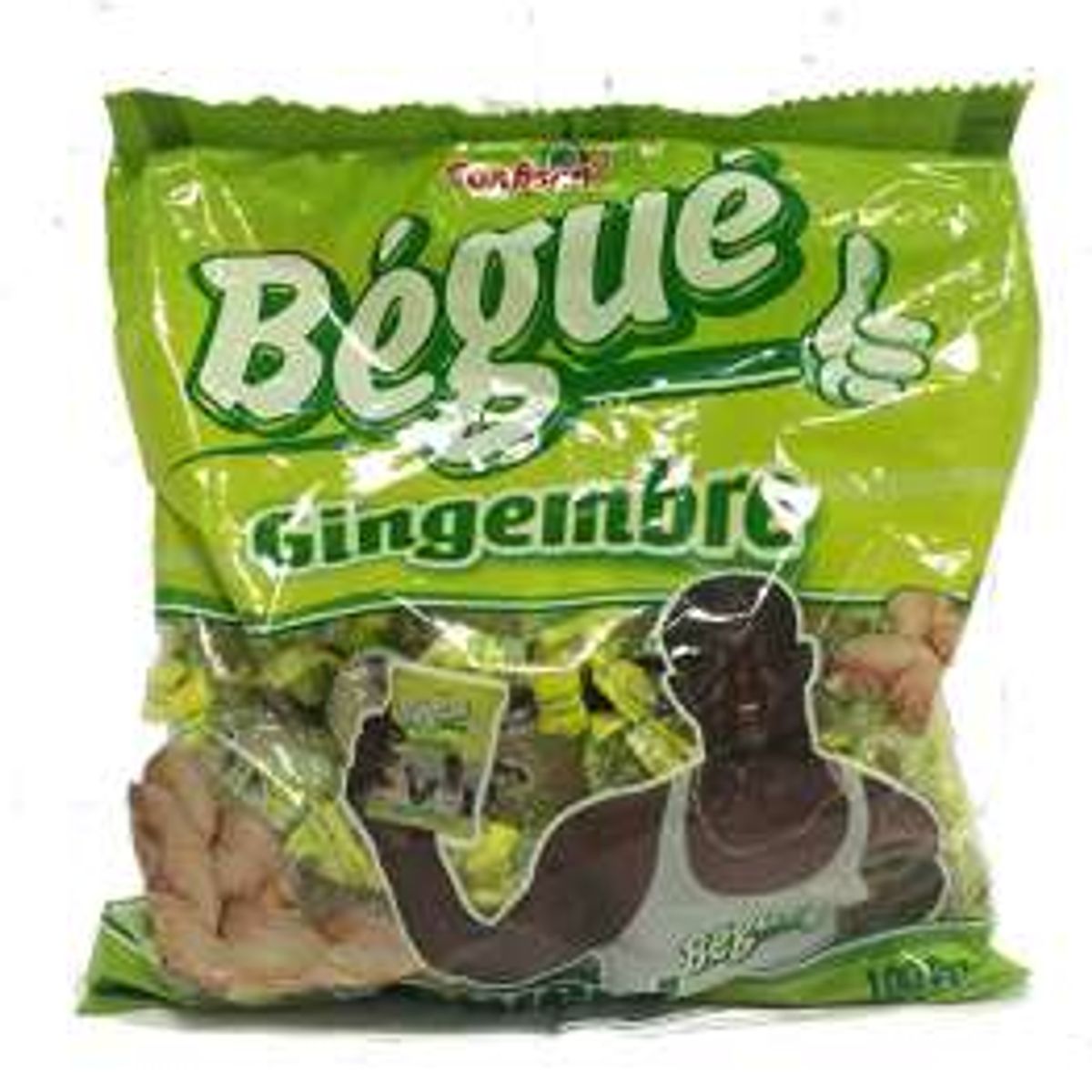 Bégué Rebuçados Gengibre - Ingefærgodteri 100U